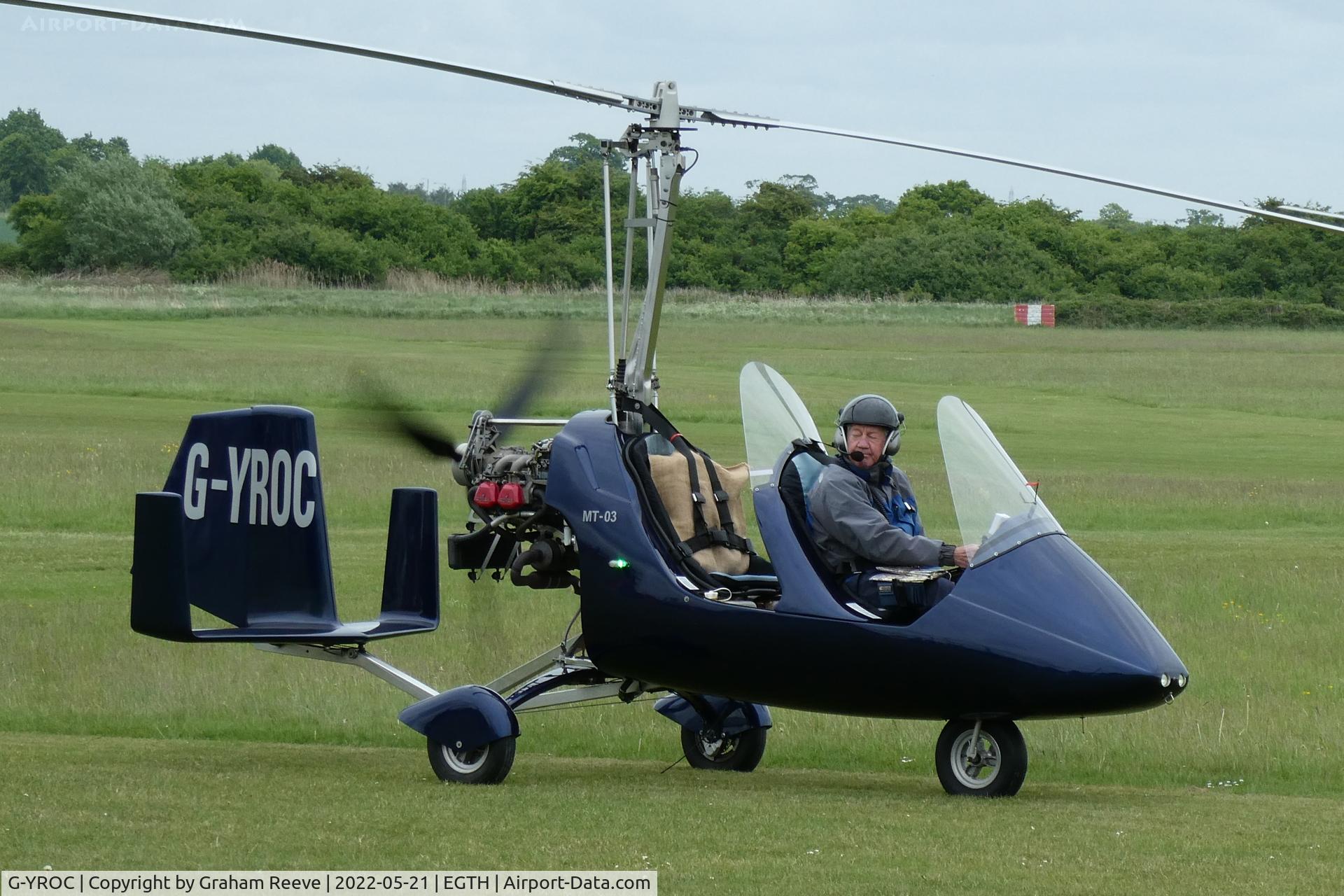 G-YROC, 2008 Rotorsport UK MT-03 C/N RSUK/MT-03/O44, Parked at Old Warden.