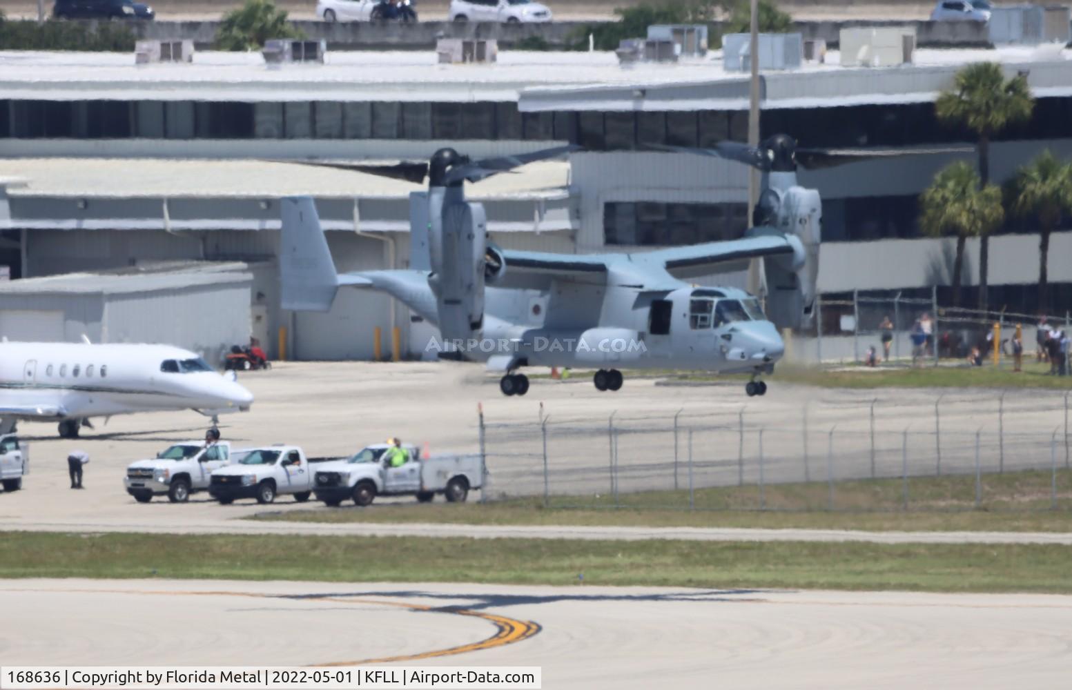 168636, Bell-Boeing MV-22B Osprey C/N D0291, FLL 2022