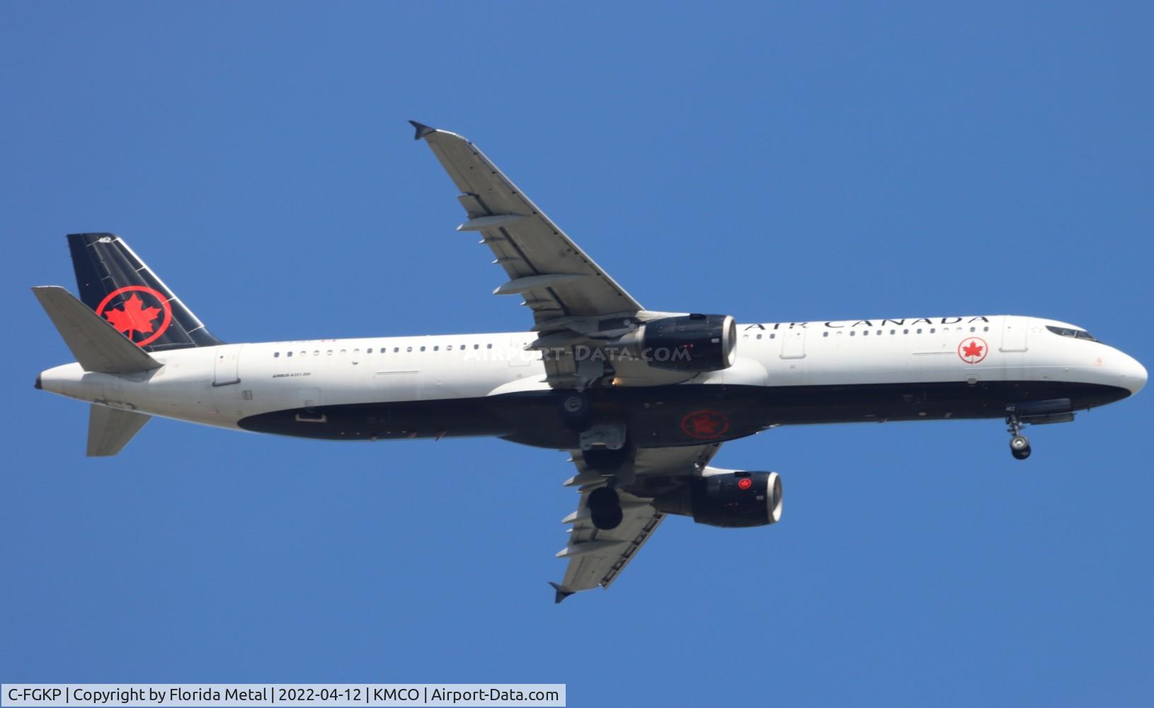 C-FGKP, 2009 Airbus A321-211 C/N 3884, MCO 2022