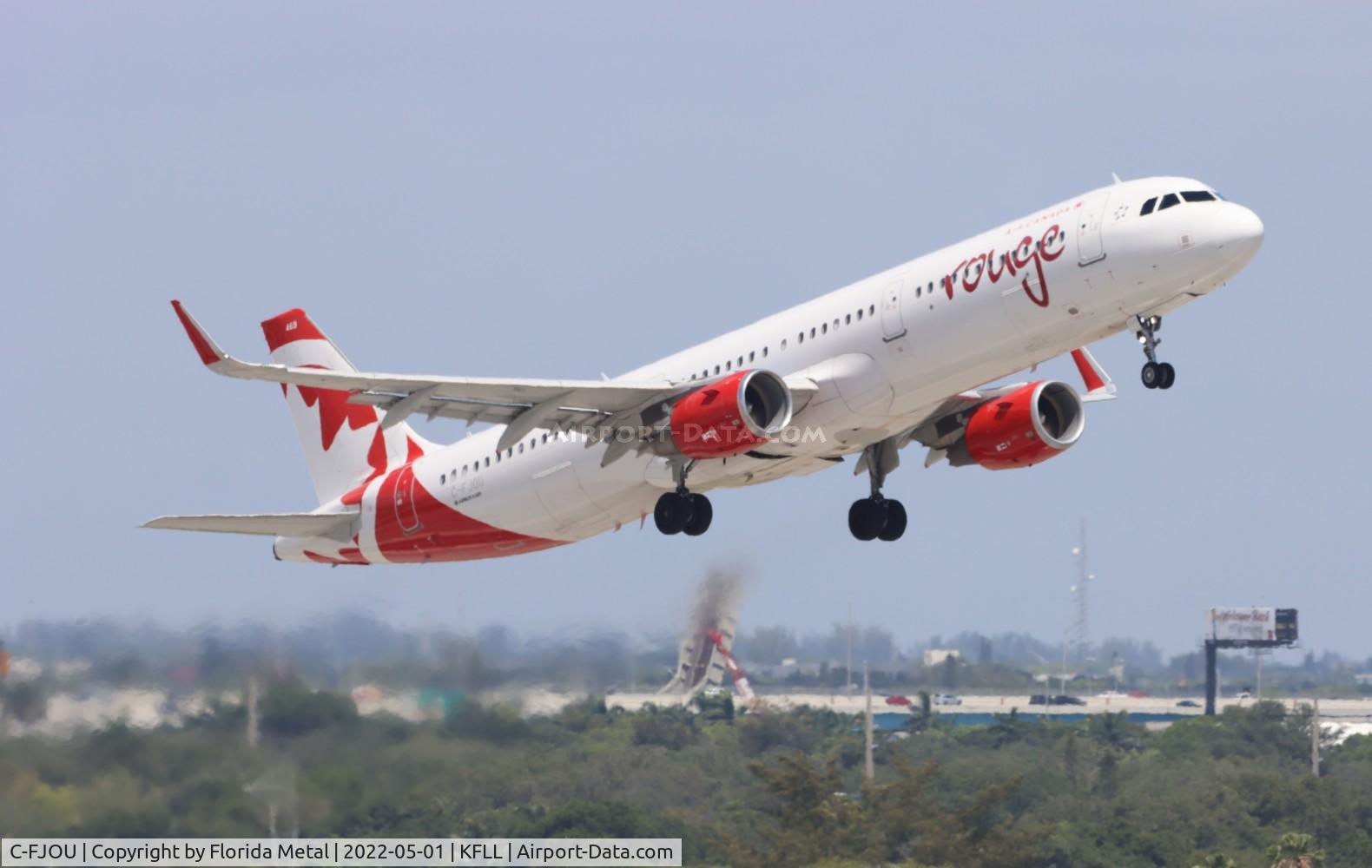 C-FJOU, 2015 Airbus A321-211 C/N 6873, FLL 2022