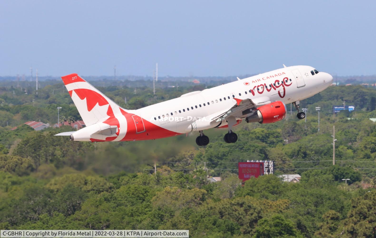 C-GBHR, 1998 Airbus A319-114 C/N 785, TPA 2022