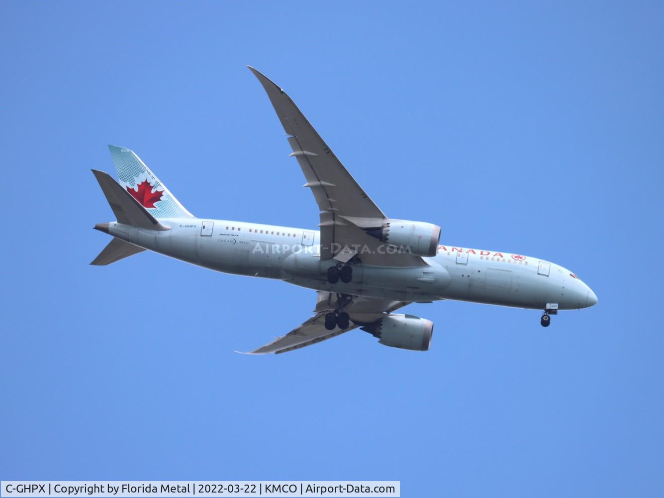 C-GHPX, 2014 Boeing 787-8 Dreamliner C/N 35261, Air Canada