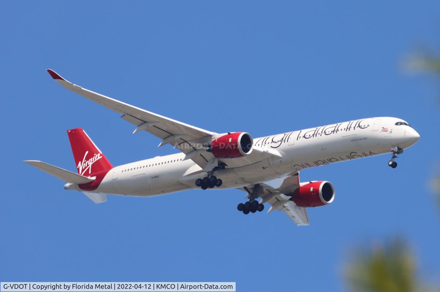 G-VDOT, 2017 Airbus A350-1041 C/N 071, MCO 2022