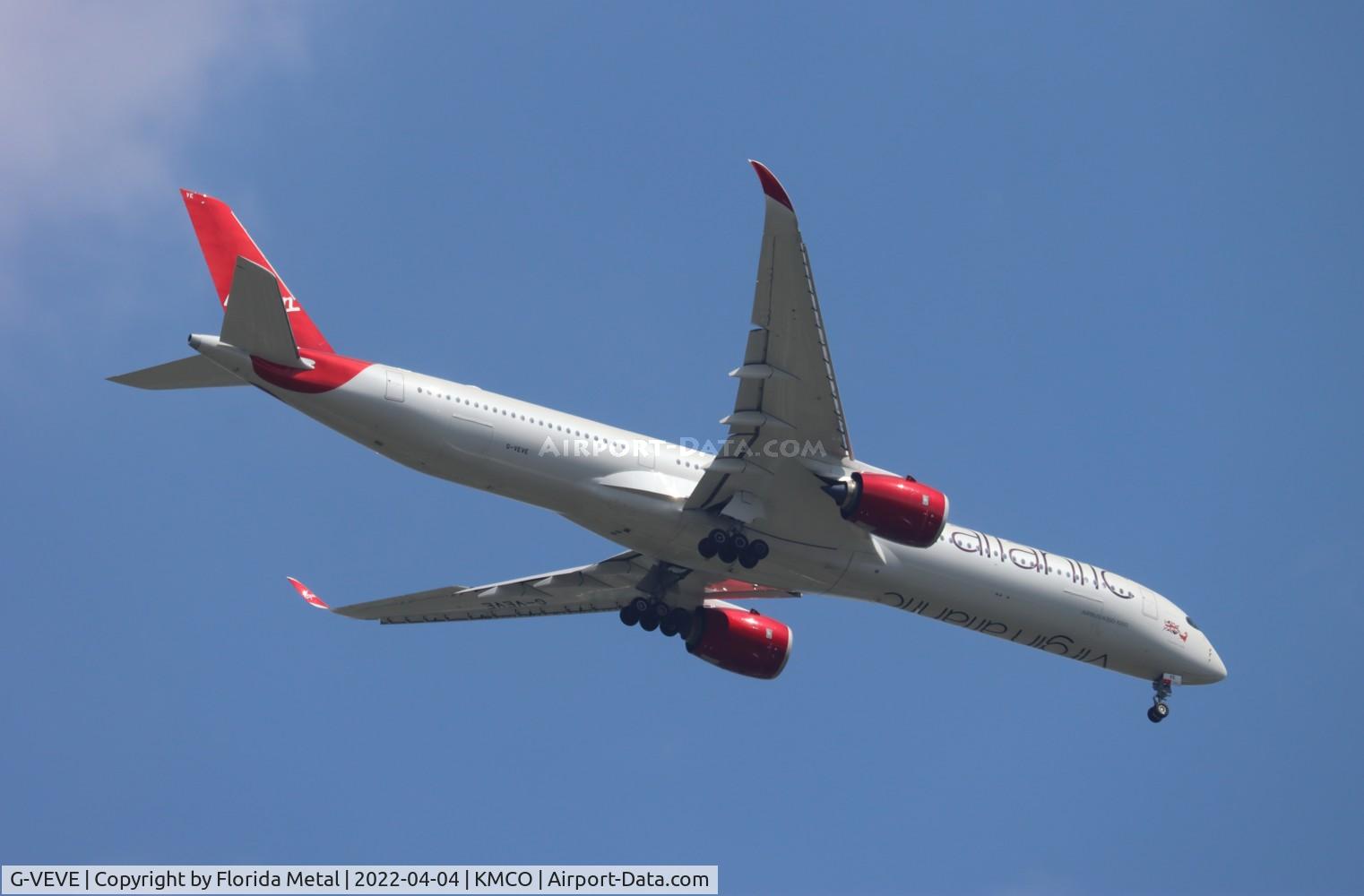 G-VEVE, 2021 Airbus A350-1041 C/N 492, MCO 2022