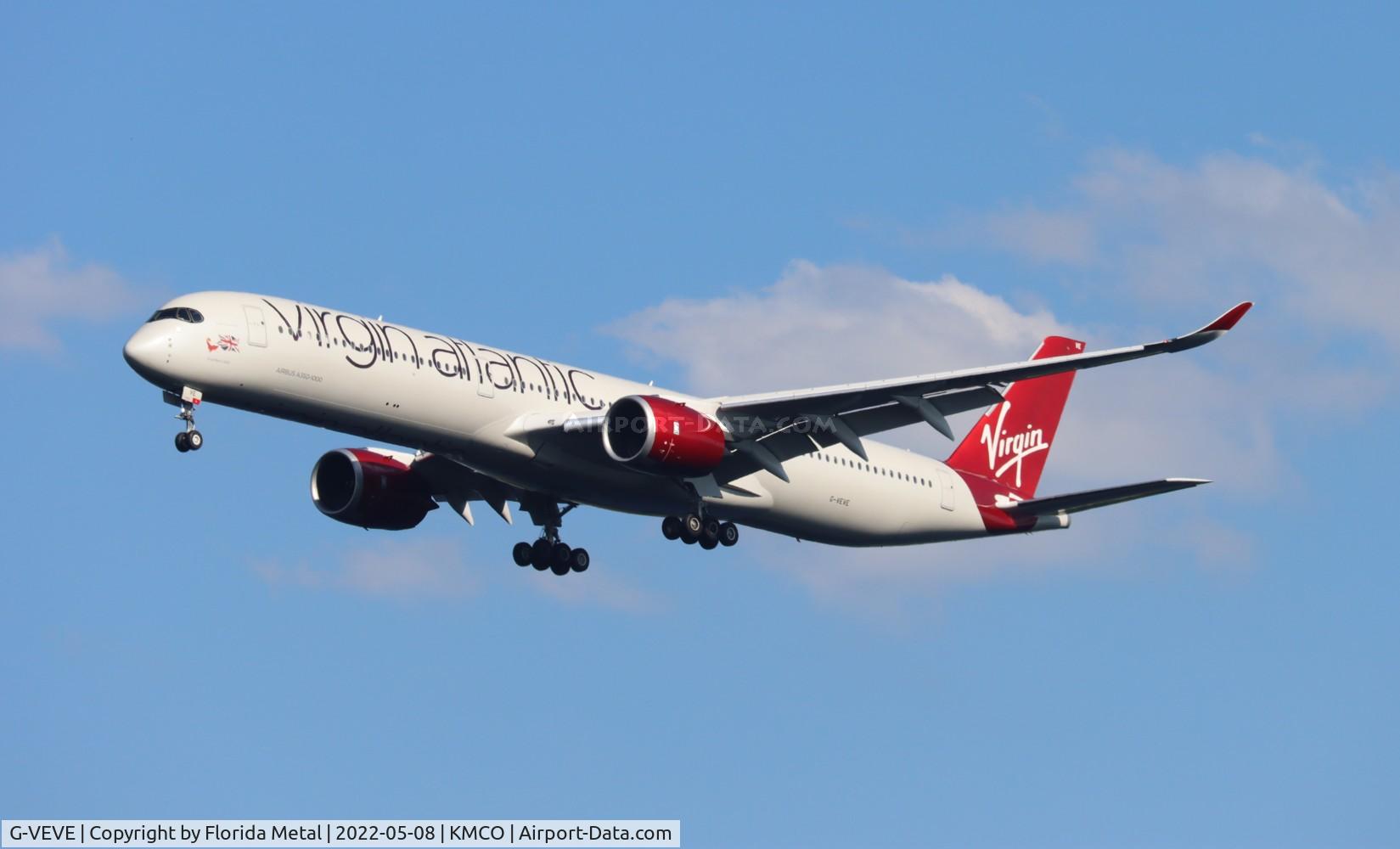 G-VEVE, 2021 Airbus A350-1041 C/N 492, MCO 2022