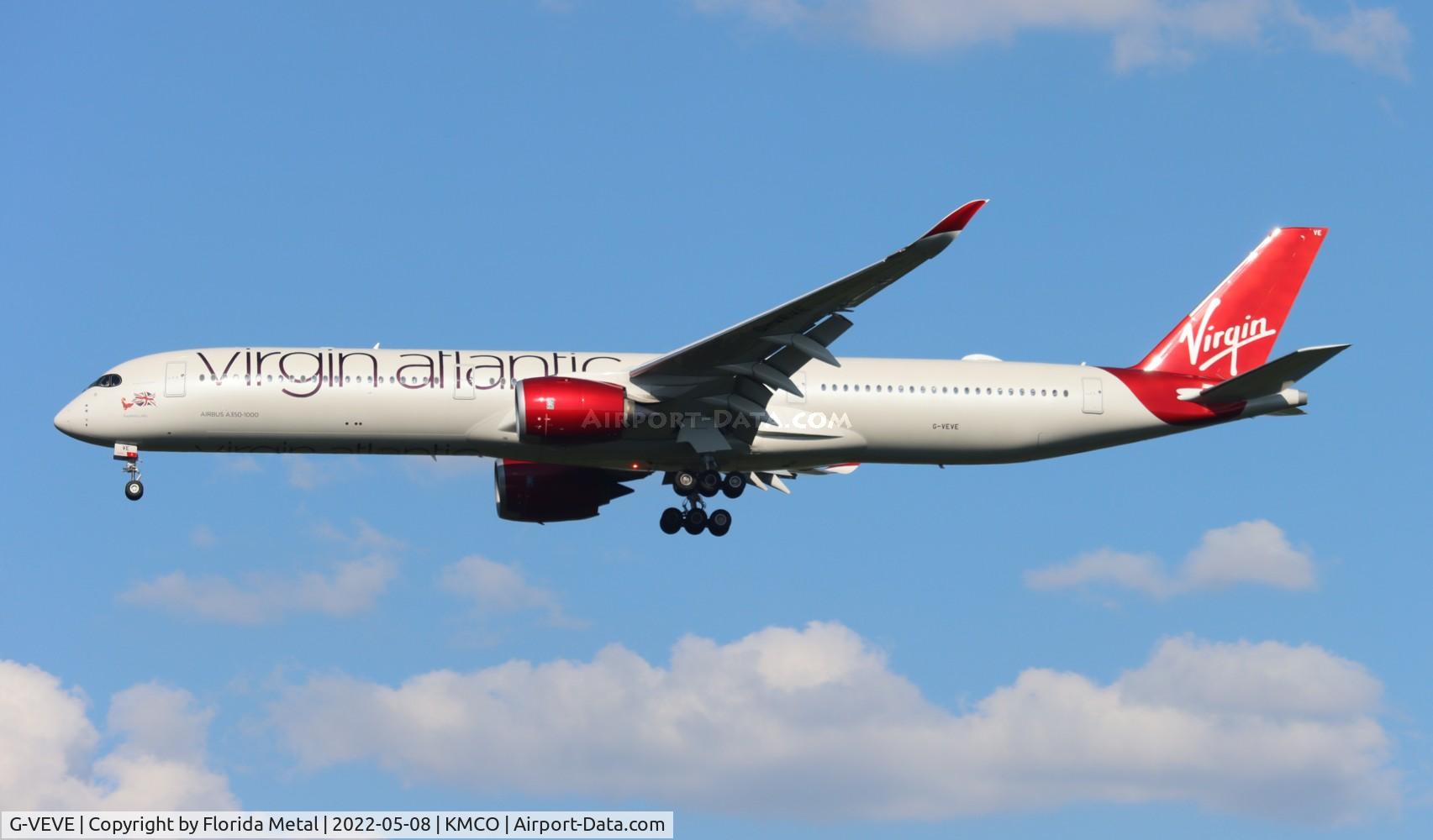 G-VEVE, 2021 Airbus A350-1041 C/N 492, Virgin Atlantic
