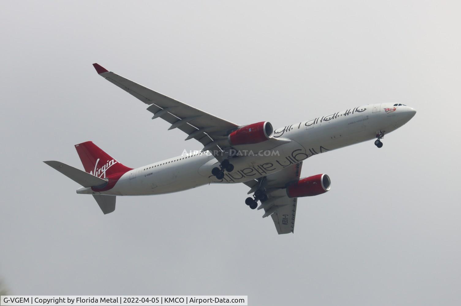 G-VGEM, 2011 Airbus A330-343X C/N 1215, MCO 2022