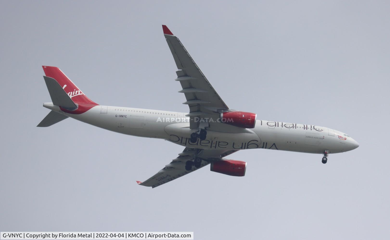 G-VNYC, 2012 Airbus A330-343X C/N 1315, MCO 2022