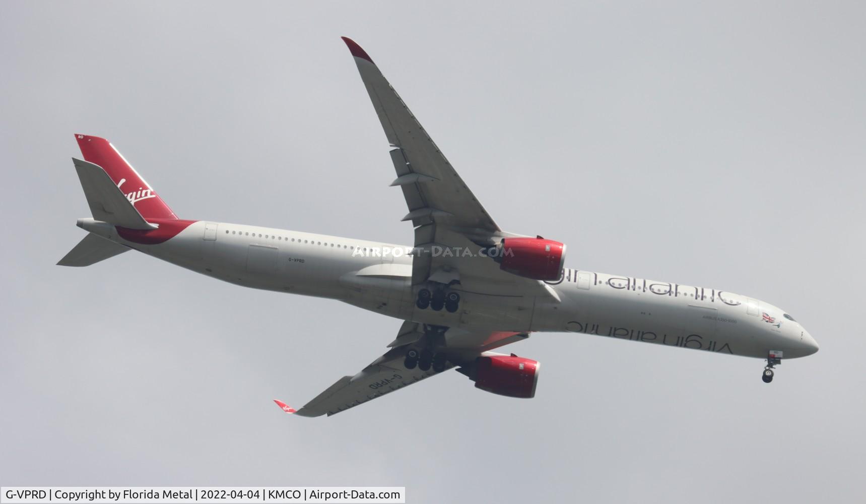 G-VPRD, 2019 Airbus A350-1041 C/N 319, MCO 2022