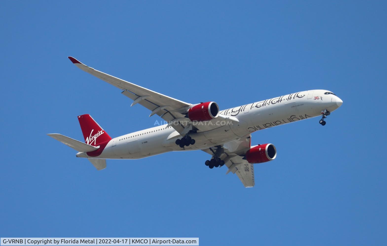 G-VRNB, 2020 Airbus A350-1041 C/N 415, Virgin Atlantic