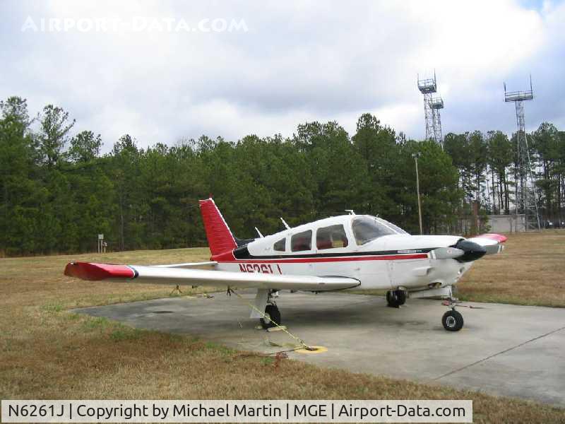 N6261J, 1976 Piper PA-28R-200 C/N 28R-7635328, Atlanta Navy Flying Club