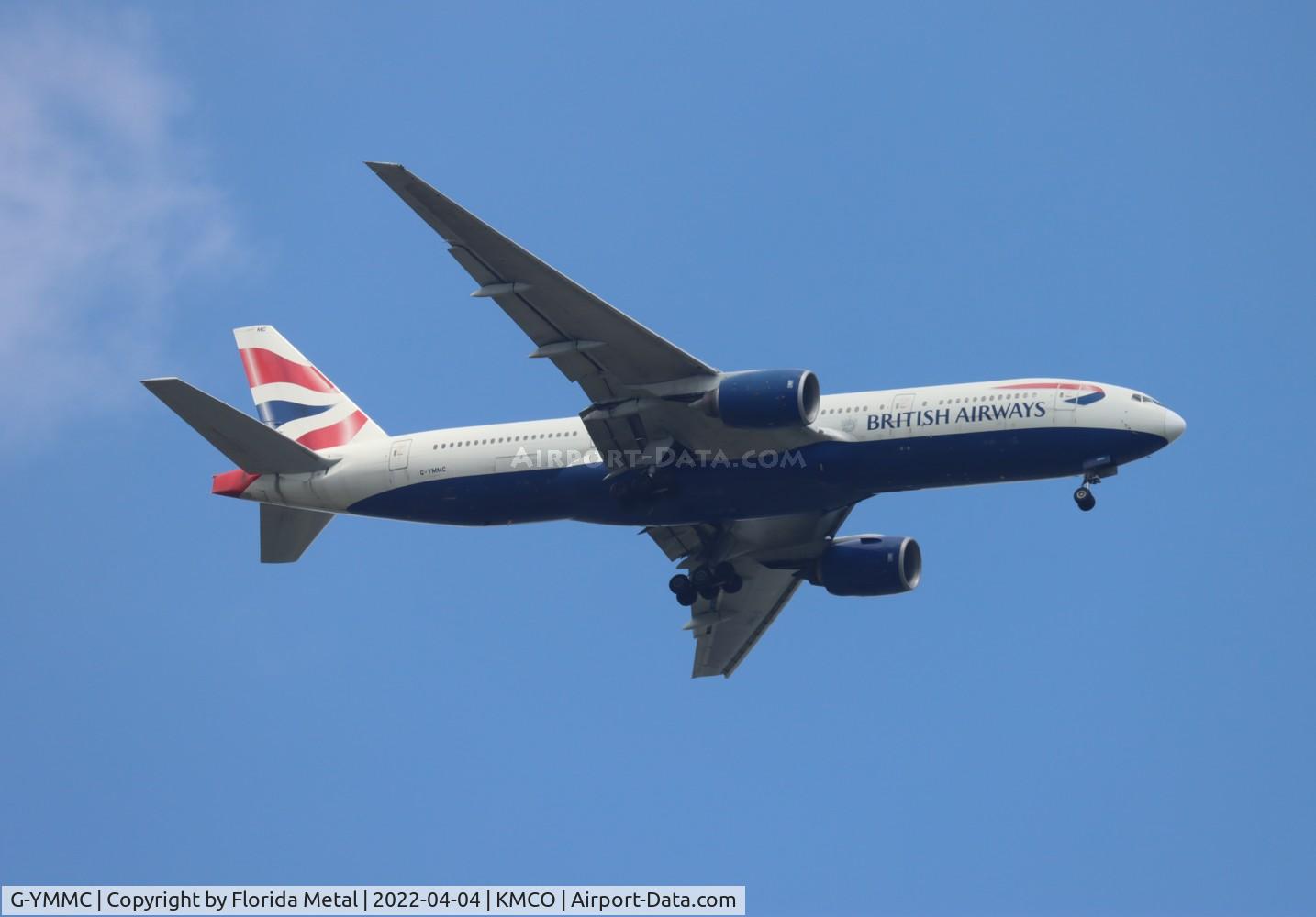 G-YMMC, 2000 Boeing 777-236 C/N 30304, MCO 2022