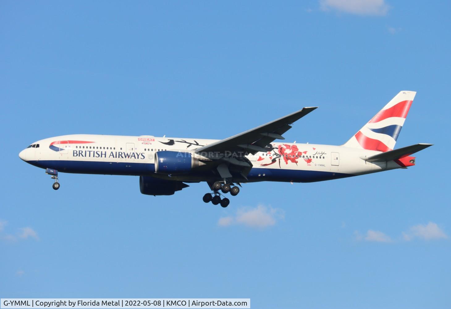 G-YMML, 2001 Boeing 777-236/ER C/N 30313, MCO 2022