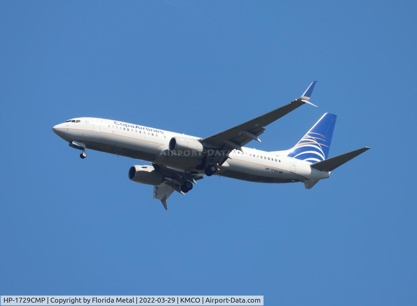 HP-1729CMP, 2012 Boeing 737-8V3 C/N 41088, MCO 2022
