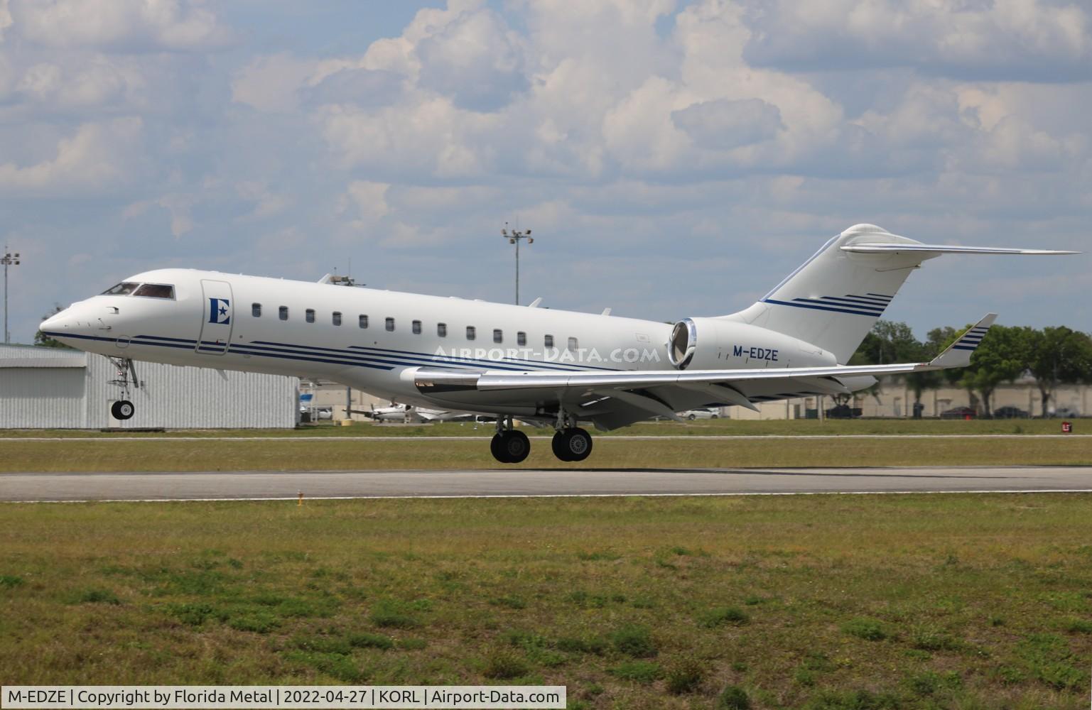 M-EDZE, 2001 Bombardier BD-700-1A10 Global Express C/N 9097, ORL 2022