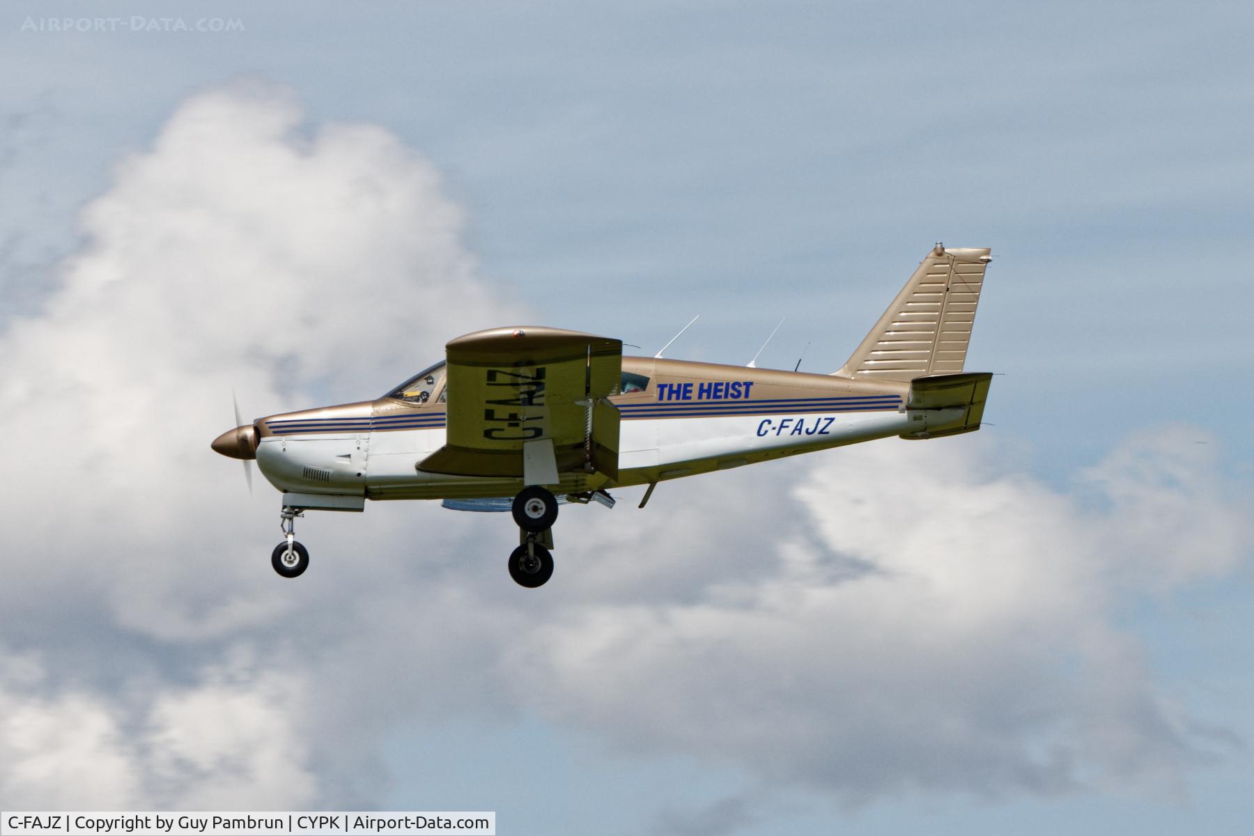 C-FAJZ, 1969 Piper PA-28R-200 C/N 28R-35359, Landing on 26L