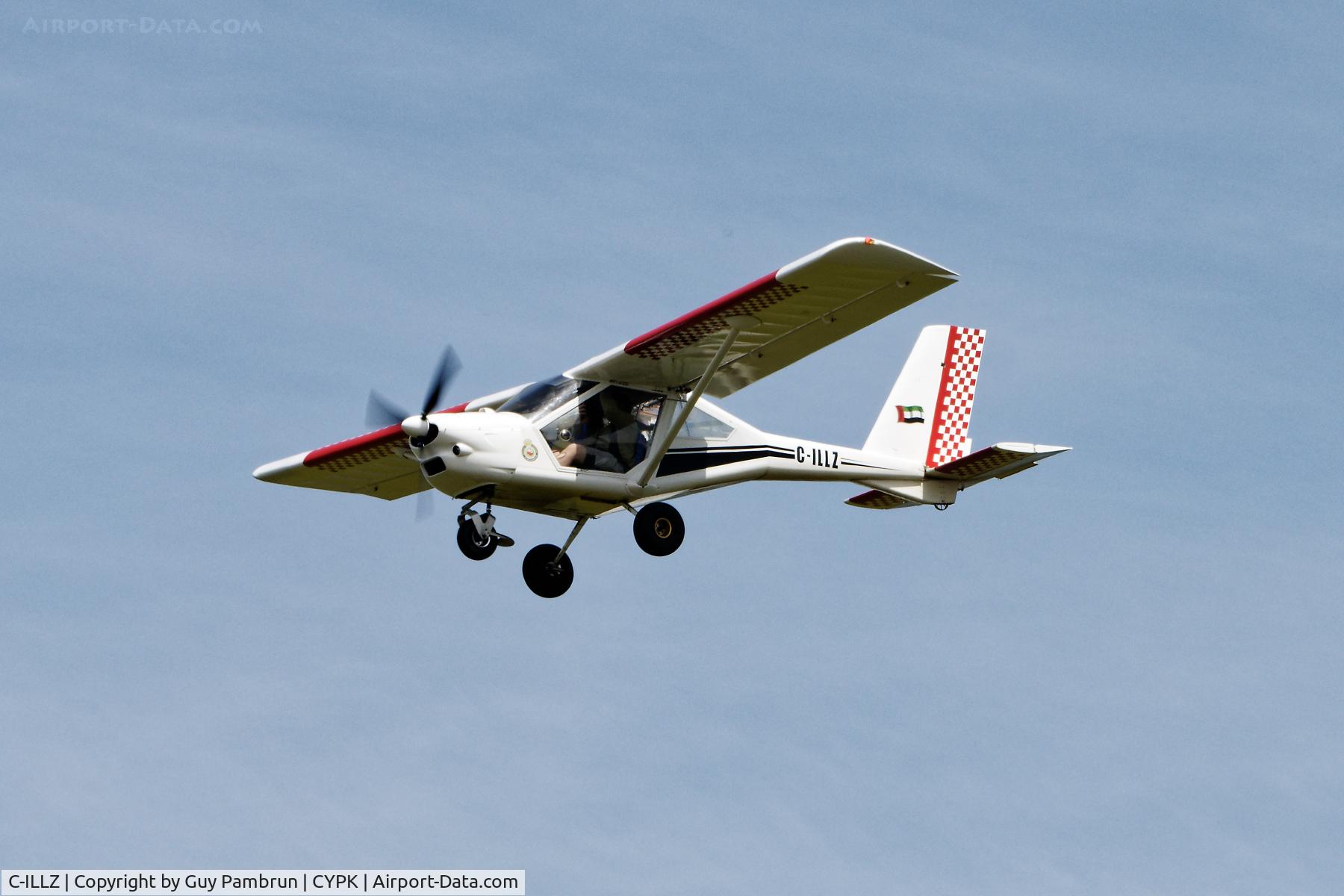 C-ILLZ, 2009 Aeroprakt A-22LS Foxbat C/N 005, Landing on 26L