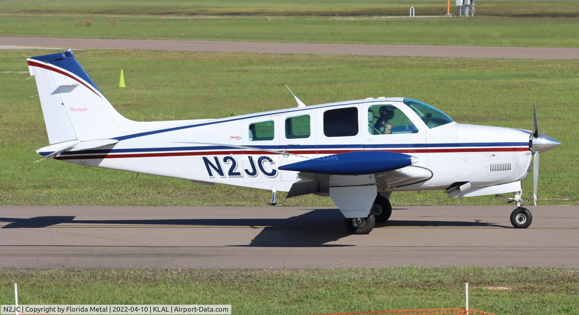 N2JC, 1984 Beech A36 Bonanza 36 C/N E-2172, Sun N fun 2022