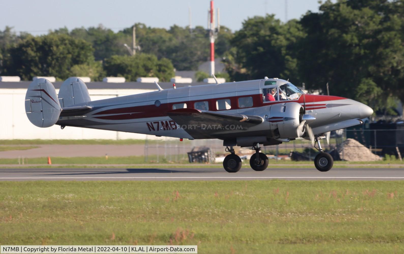 N7MB, 1959 Beech E18S C/N BA-448, Sun N Fun 2022
