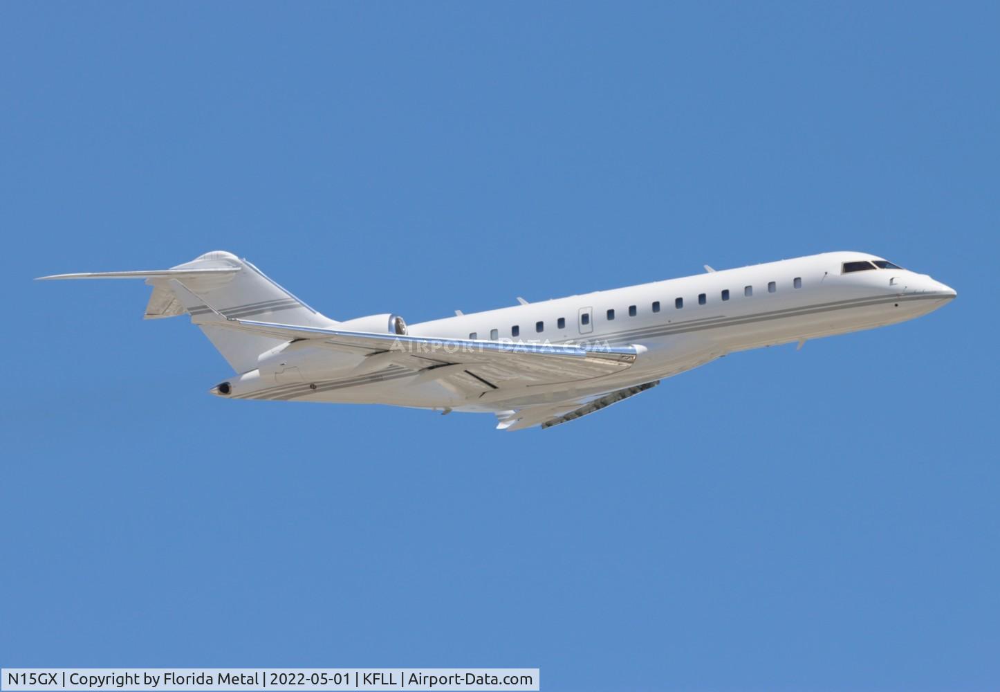 N15GX, 2008 Bombardier BD-700-1A10 Global Express XRS C/N 9278, FLL 2022