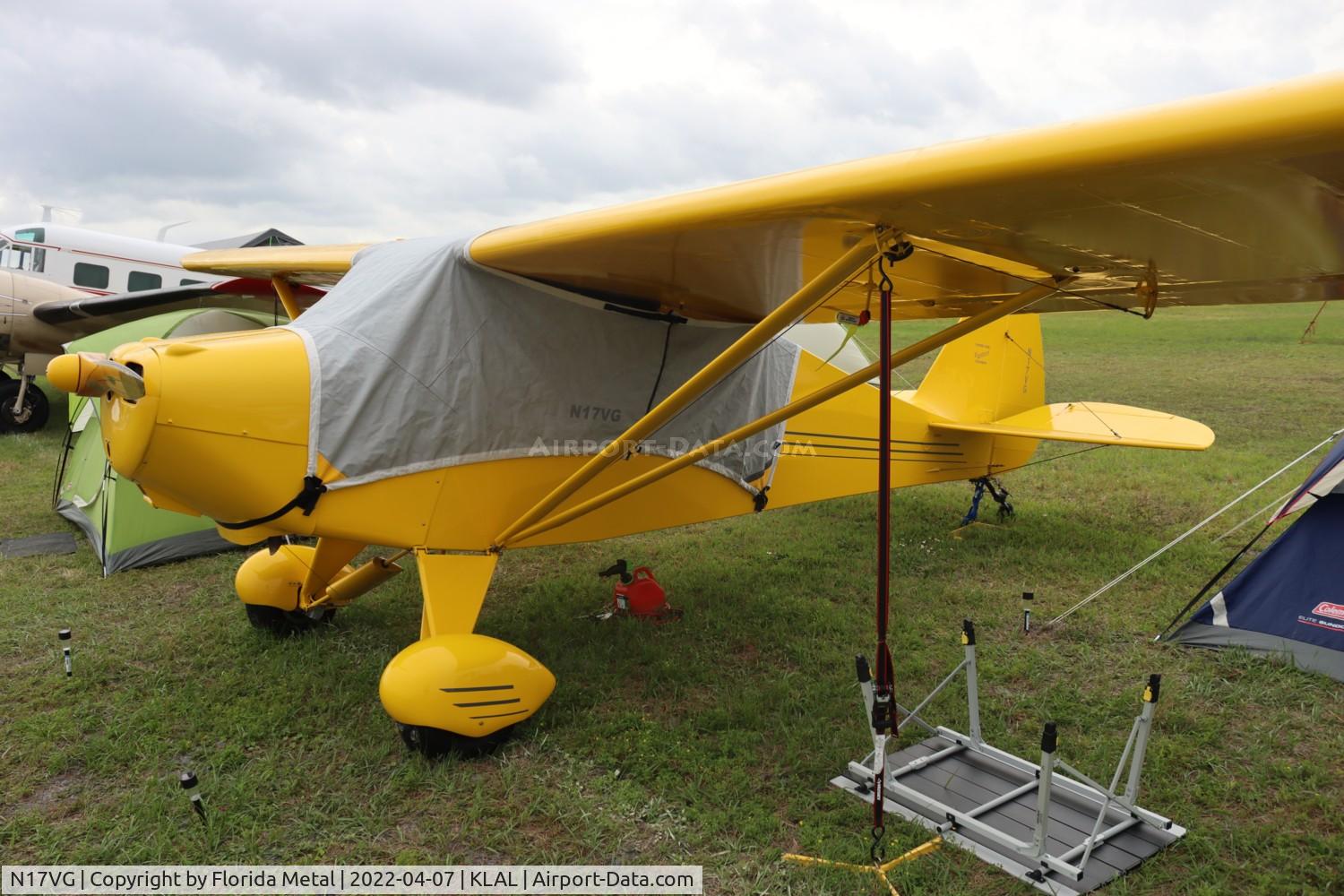 N17VG, 1948 Piper PA-17 Vagabond C/N 17-97, Sun N Fun 2022