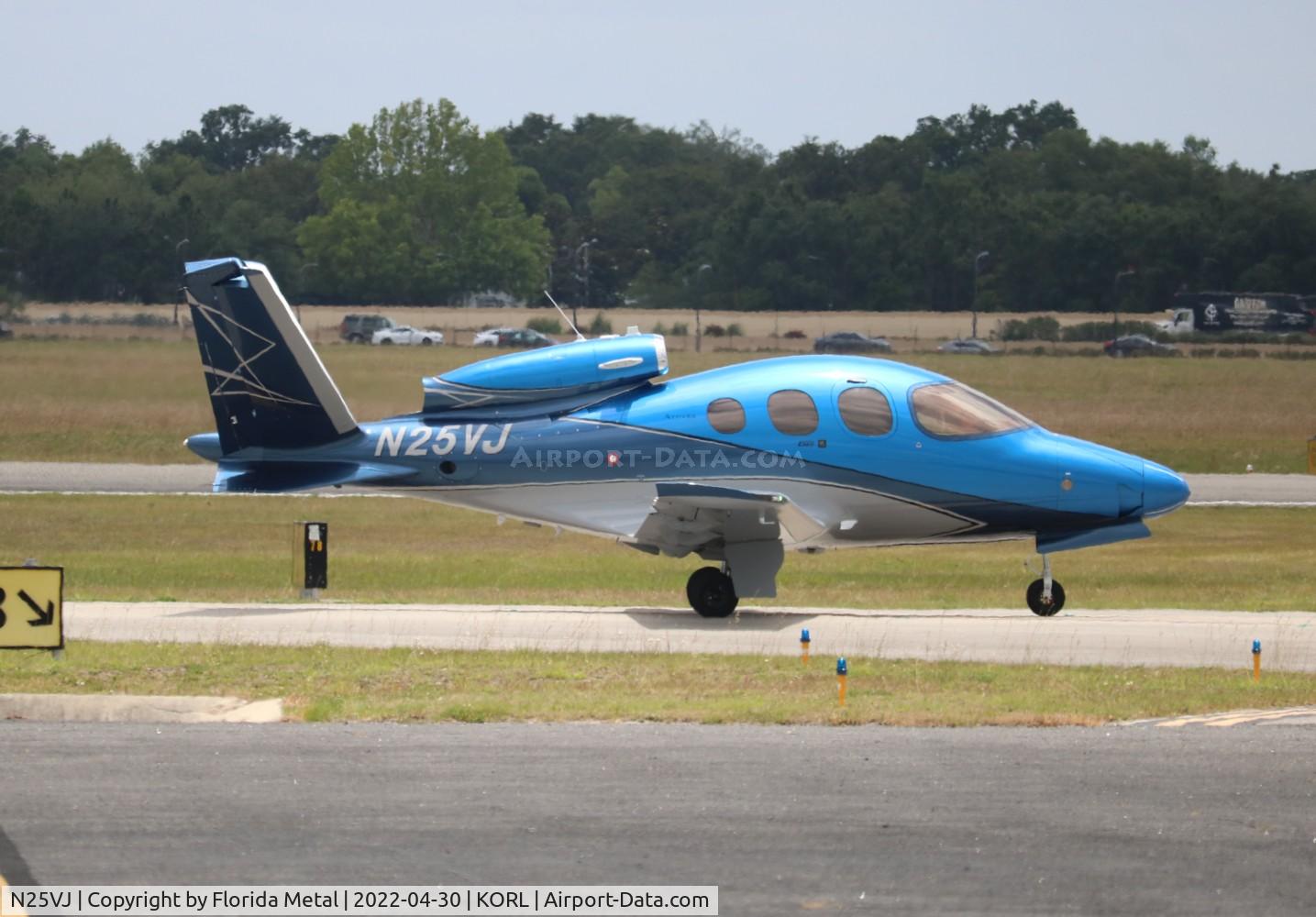 N25VJ, 2021 Cirrus SF50 C/N 0271, Cirrus jet