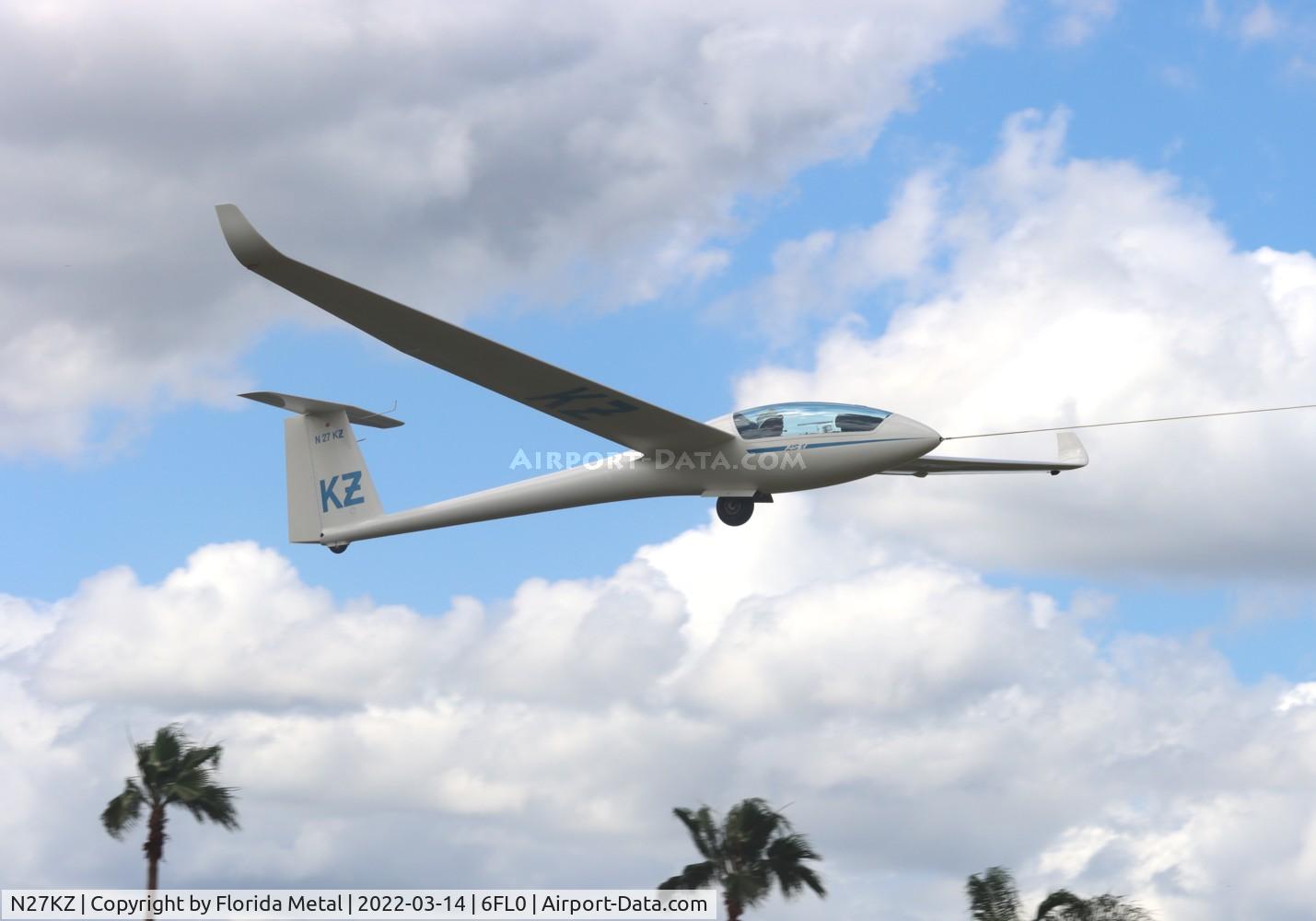N27KZ, 2008 Dg Flugzeugbau LS8-S C/N 8525, Senior Soaring 2022