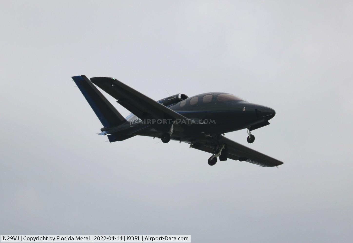 N29VJ, 2022 Cirrus SF50 Vision C/N 0342, Cirrus jet