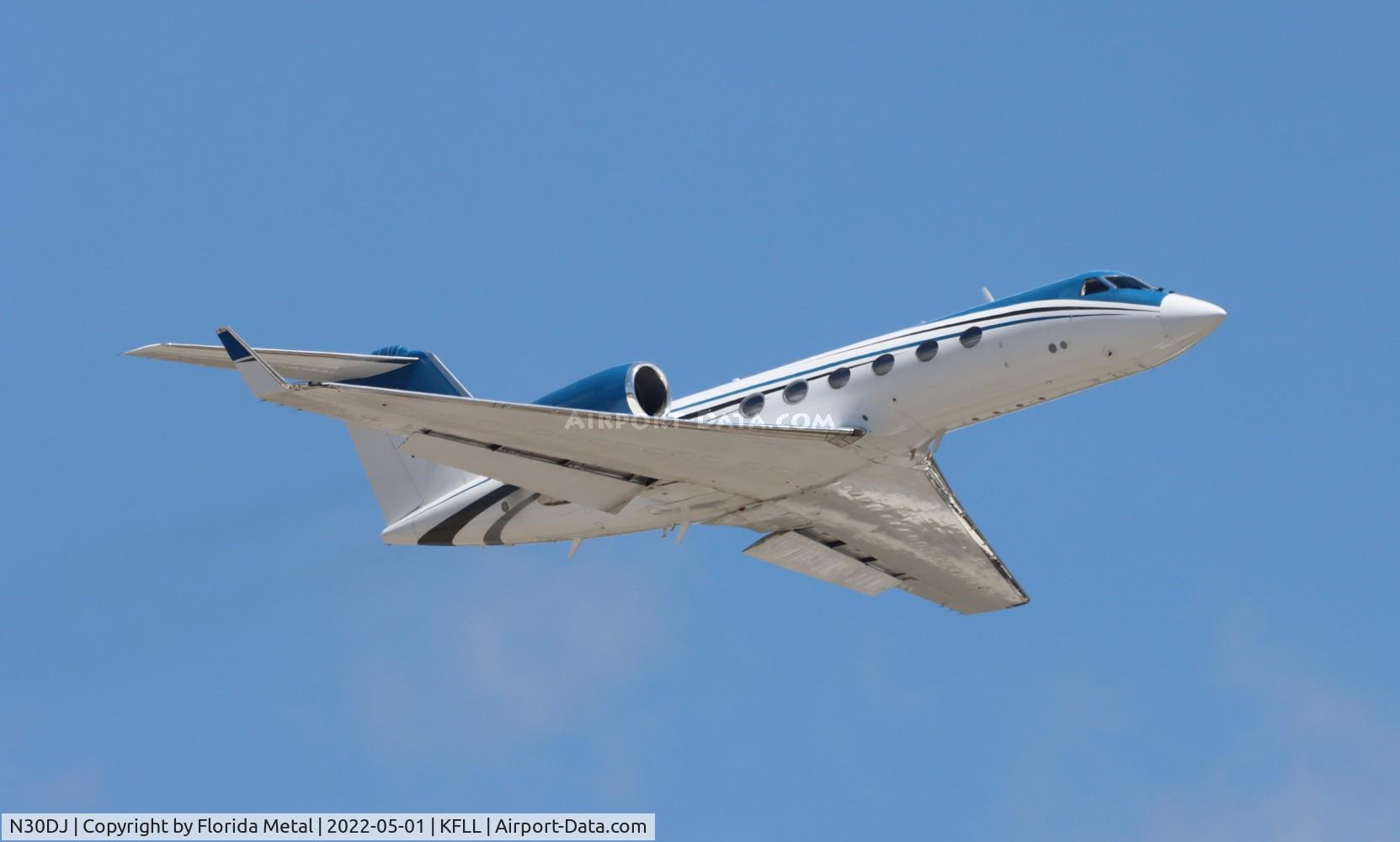 N30DJ, 1995 Gulfstream Aerospace G-IV C/N 1269, FLL 2022