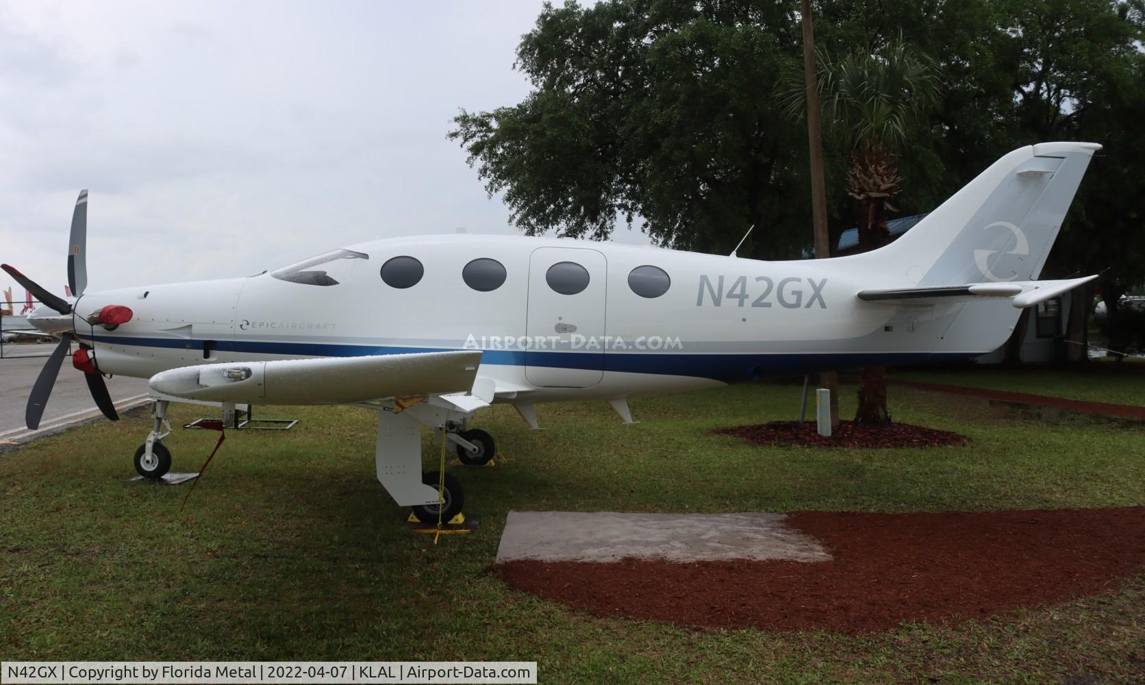 N42GX, 2021 Epic Aircraft E1000 C/N K016, Sun N Fun 2022