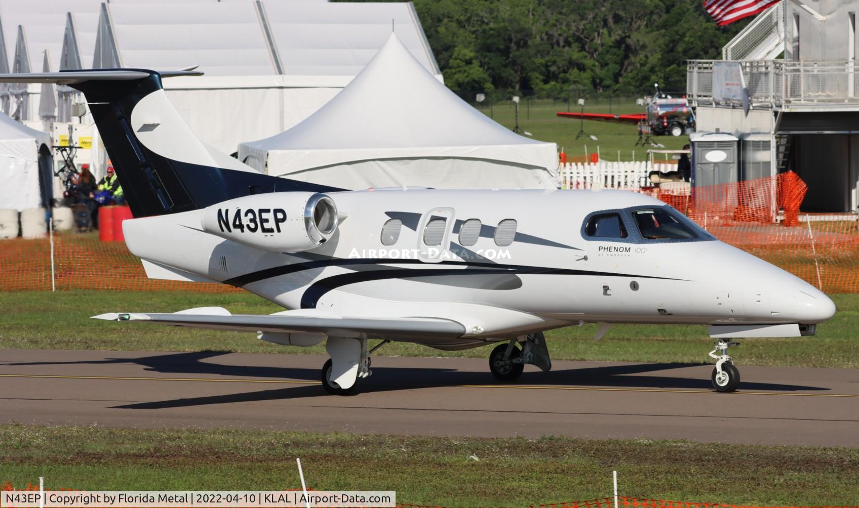 N43EP, 2010 Embraer EMB-500 Phenom 100 C/N 50000129, Sun N Fun 2022