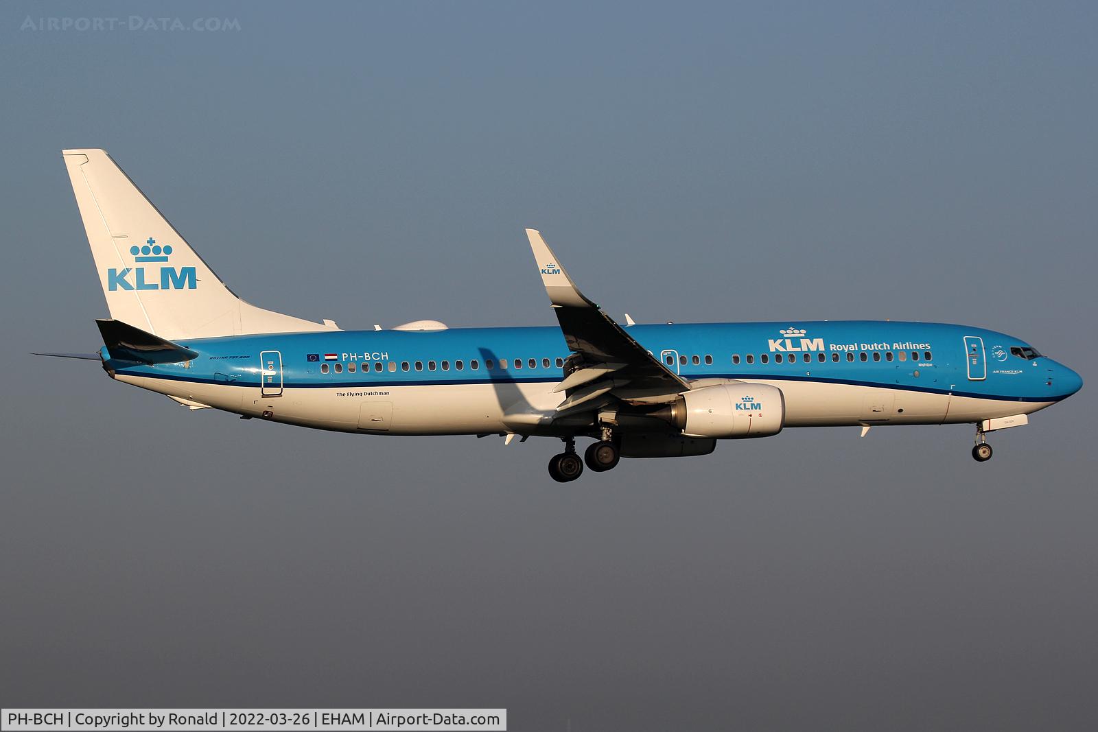 PH-BCH, 2019 Boeing 737-800 C/N 62579, at spl