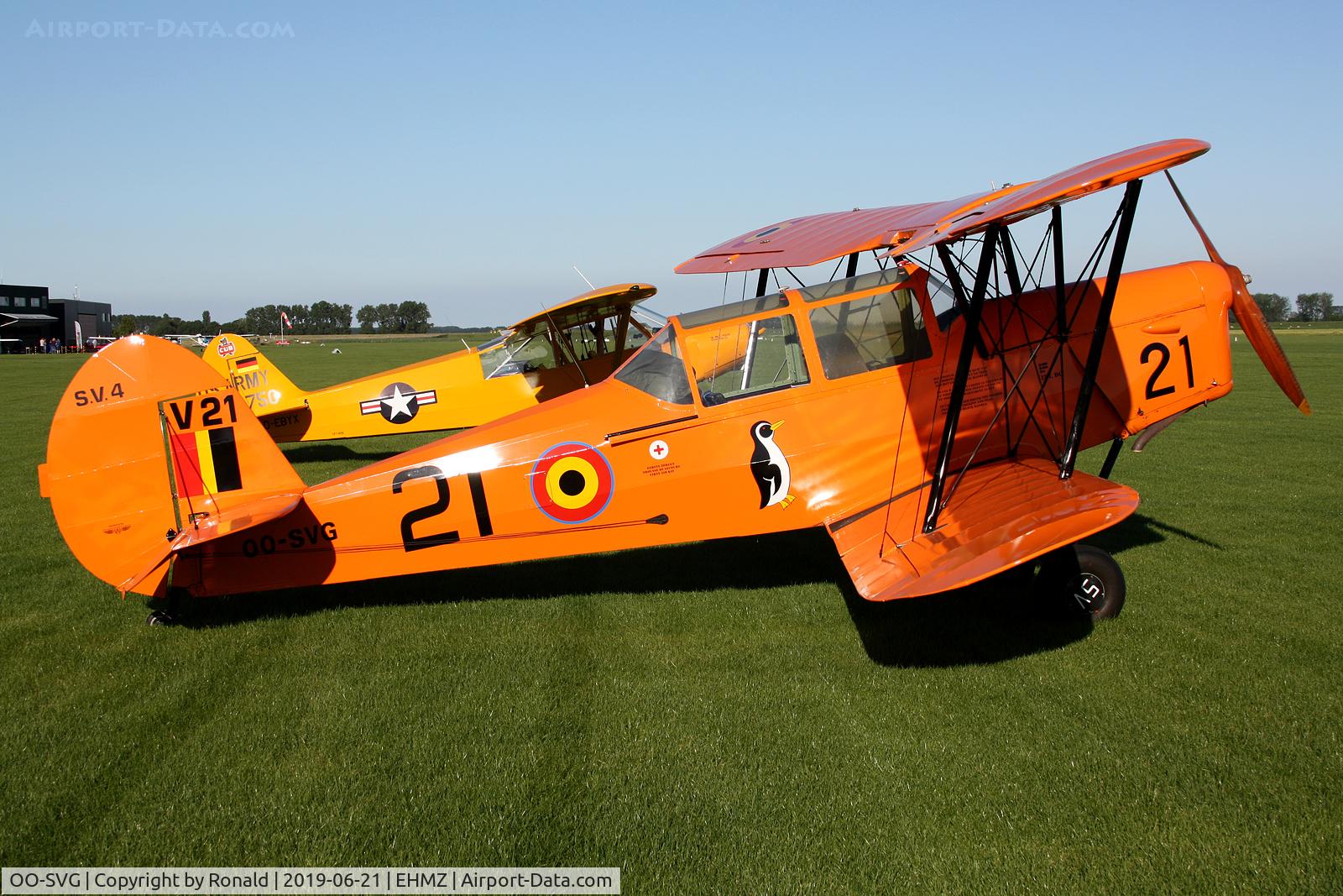 OO-SVG, 1951 Stampe-Vertongen SV-4B C/N 1163, at ehmz