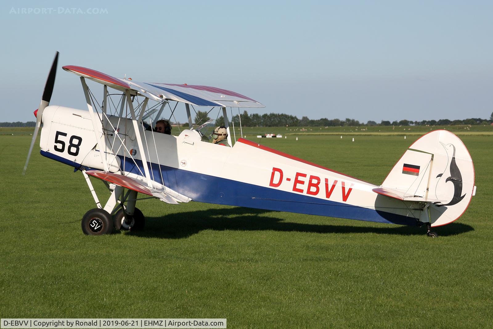 D-EBVV, 1951 Stampe-Vertongen SV-4B Coupe C/N 1200, at ehmz