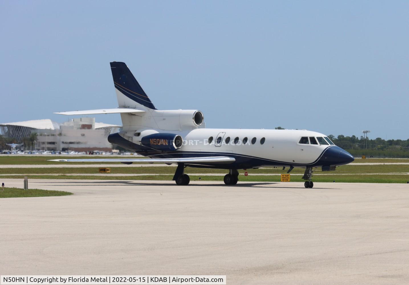 N50HN, 1985 Dassault Falcon 50 C/N 153, DAB 2022