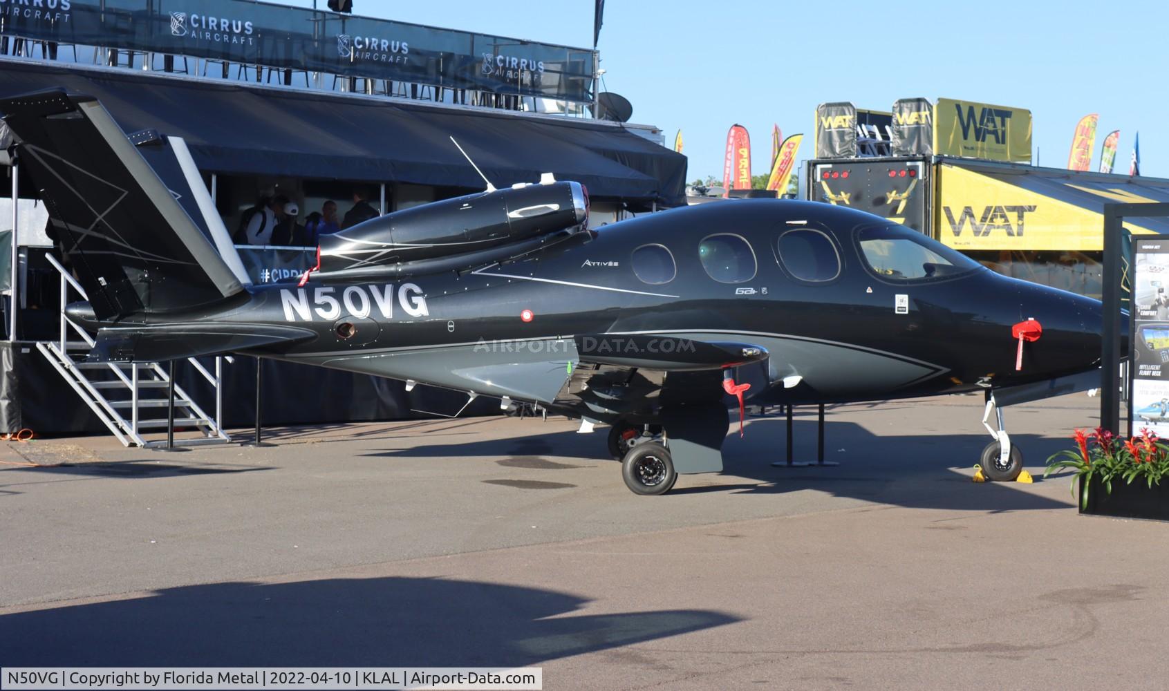 N50VG, 2022 Cirrus SF50 Vision C/N 0335, Cirrus jet