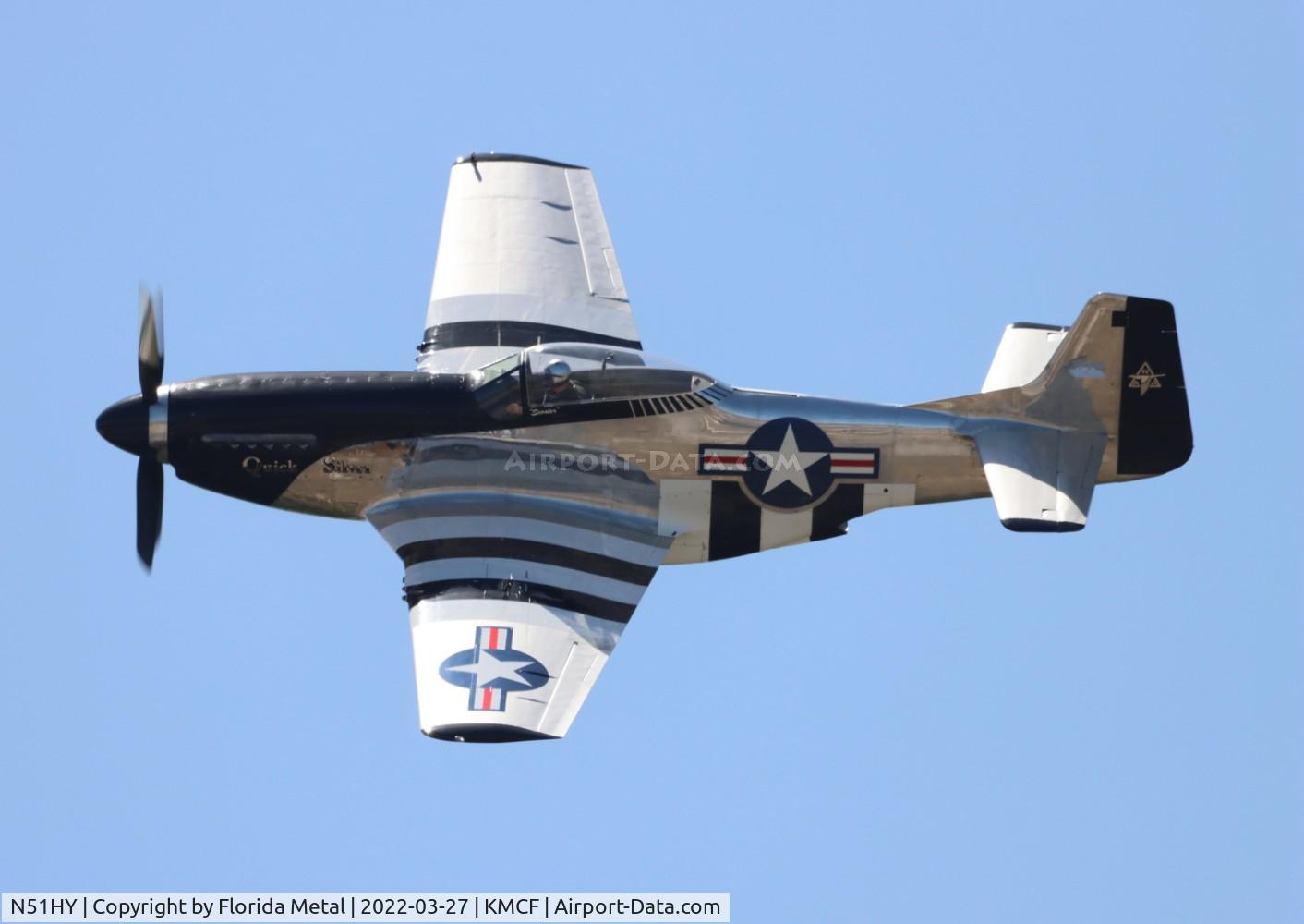 N51HY, 1944 North American P-51D Mustang C/N 124-48192, MacDill Airfest 2022