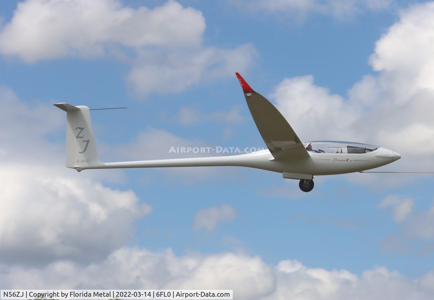 N56ZJ, 2018 PZL-Bielsko SZD-56-3 Diana-2 FES C/N 563118002, Senior Soaring 2022