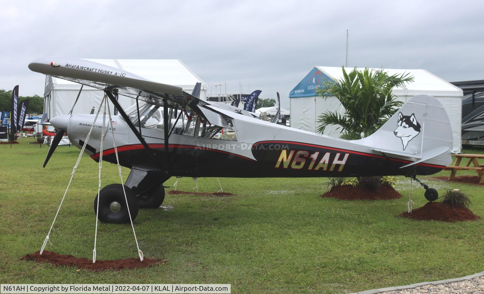 N61AH, 2022 Aviat A-1C Husky Husky C/N 3384, Sun N fun 2022