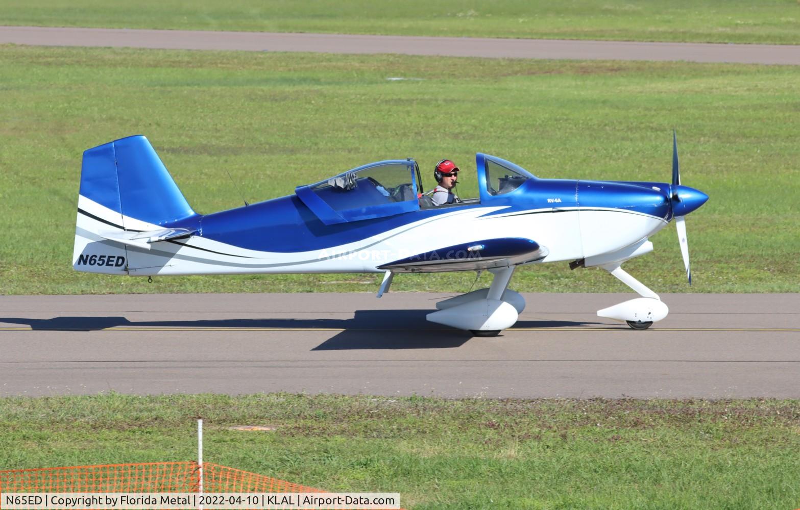 N65ED, Vans RV-6A C/N 22397, Sun N fun 2022