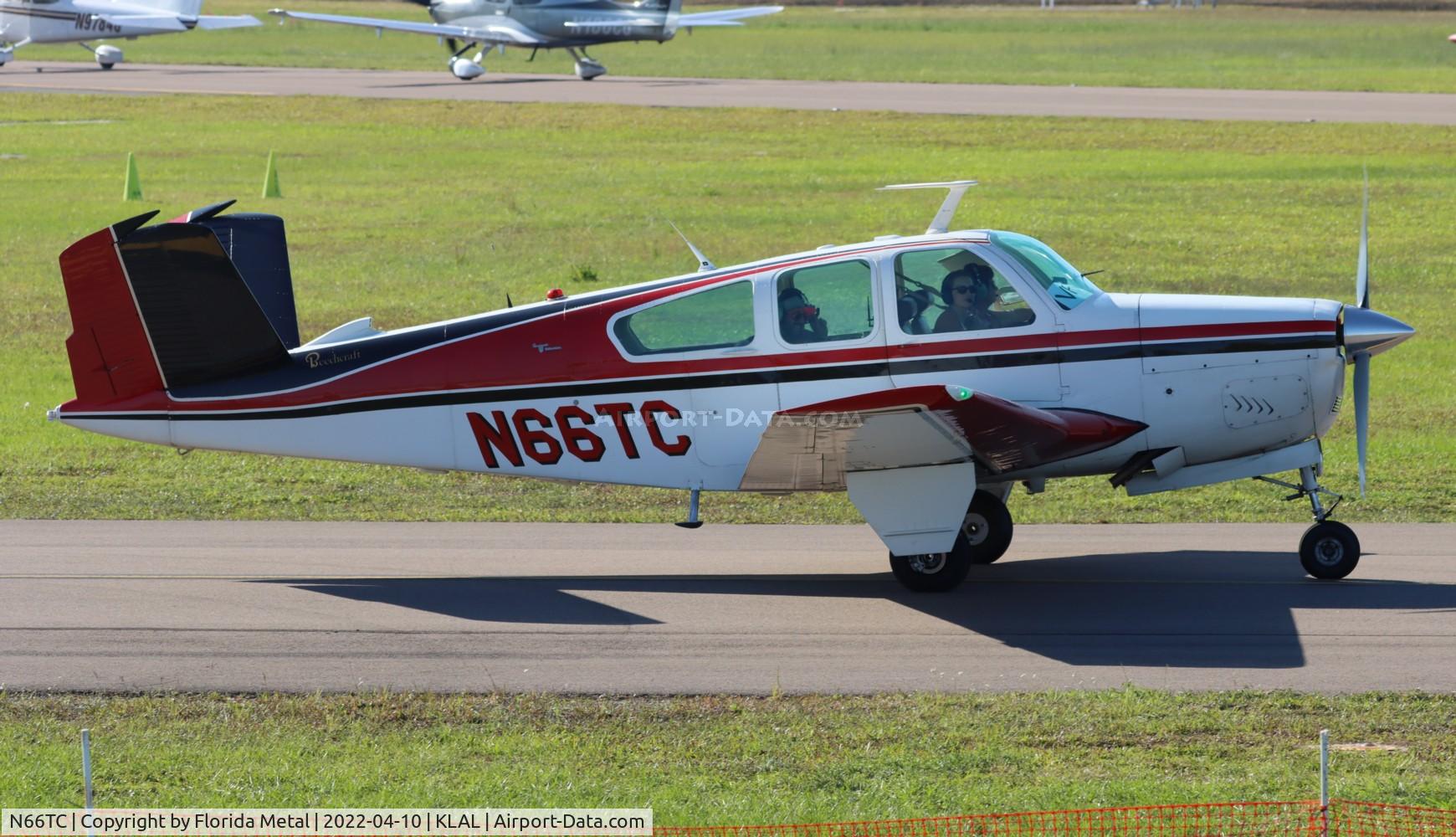 N66TC, 1966 Beech V35 Bonanza C/N D-8061, Sun N Fun 2022