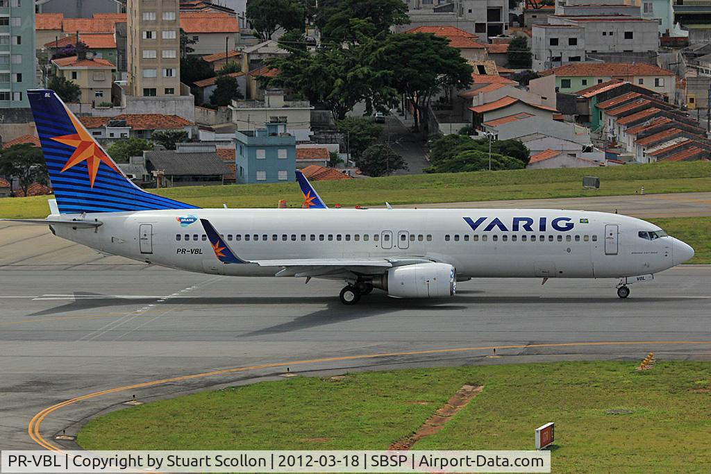 PR-VBL, 2007 Boeing 737-8EH C/N 34272, Varig