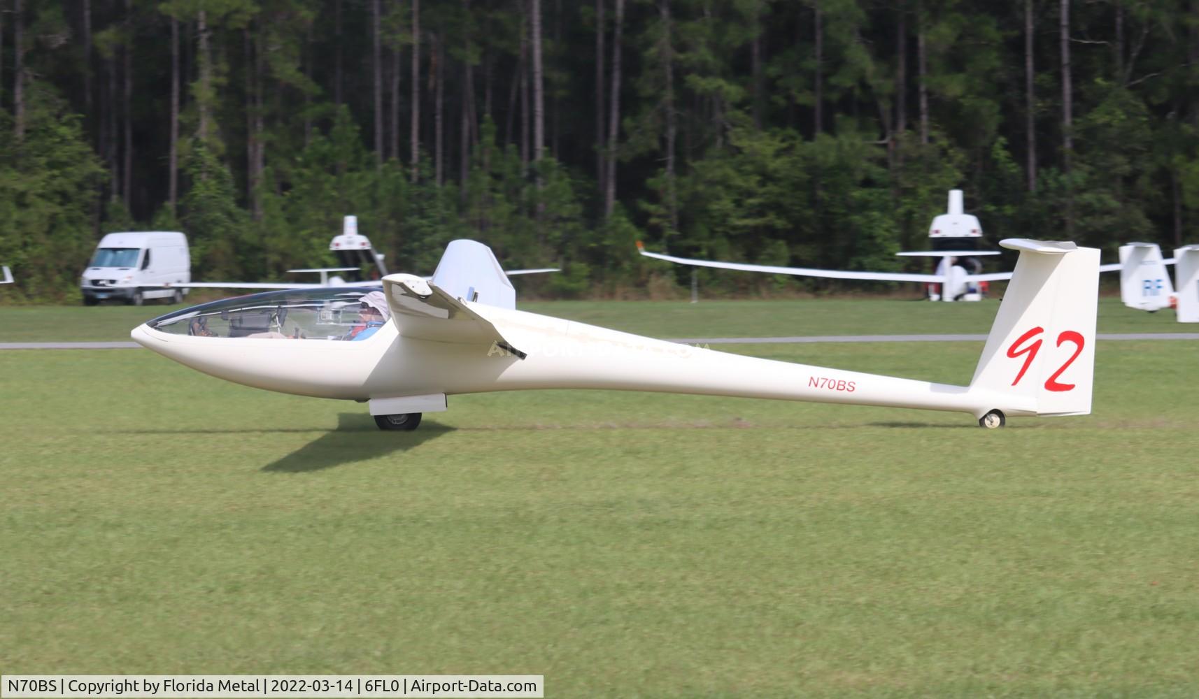 N70BS, 1985 Glaser-Dirks DG-400 C/N 4-146, DG-400