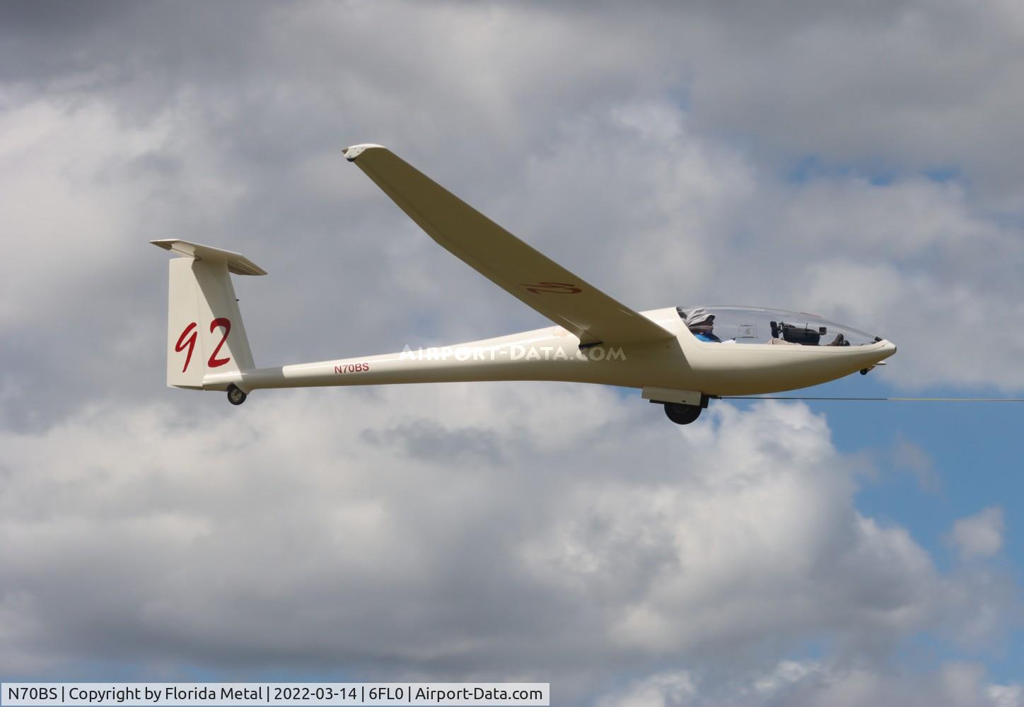 N70BS, 1985 Glaser-Dirks DG-400 C/N 4-146, Senior Soaring 2022