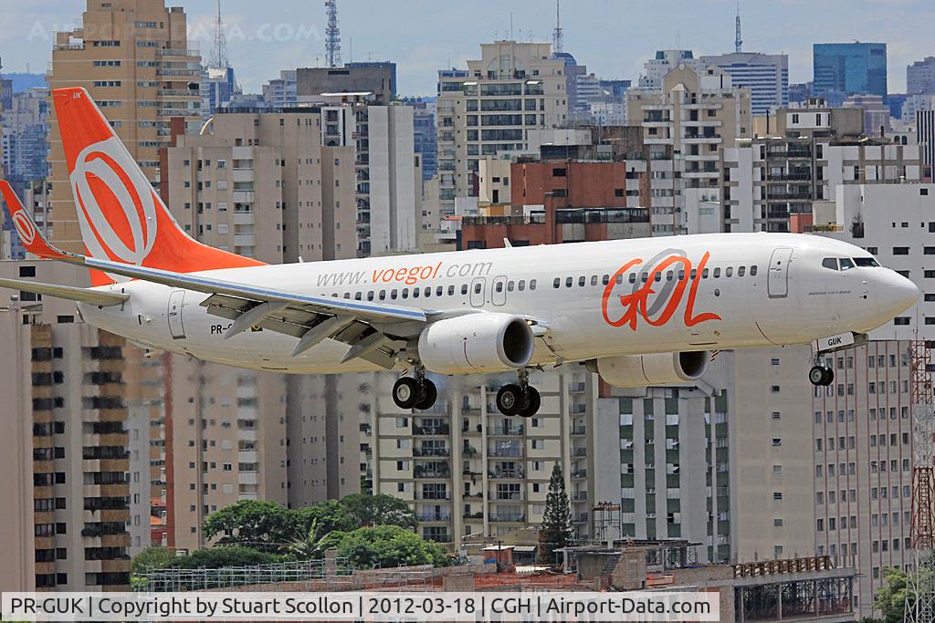 PR-GUK, 2011 Boeing 737-8EH C/N 35852, GOL CGH