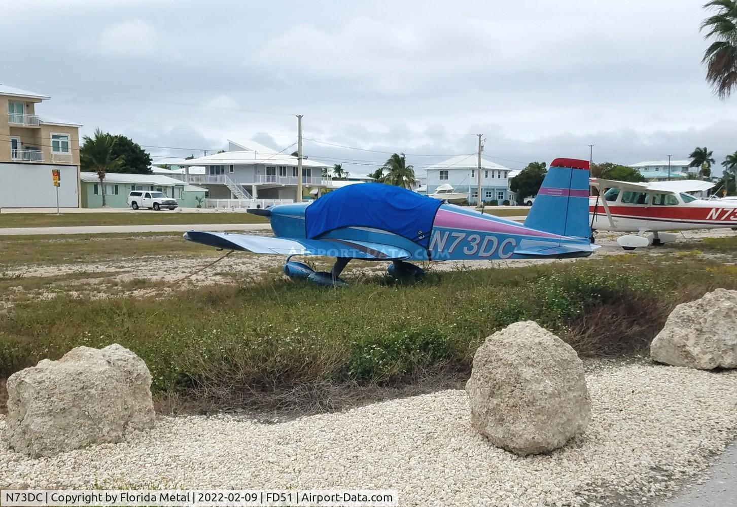 N73DC, 1972 American Aviation AA-1A Trainer C/N AA1A-0418, Summerland Key OFA 2022