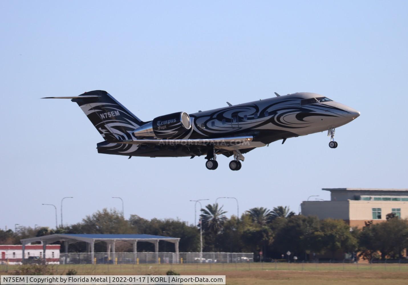 N75EM, 1993 Canadair Challenger 601-3A (CL-600-2B16) C/N 5136, ORL 2022