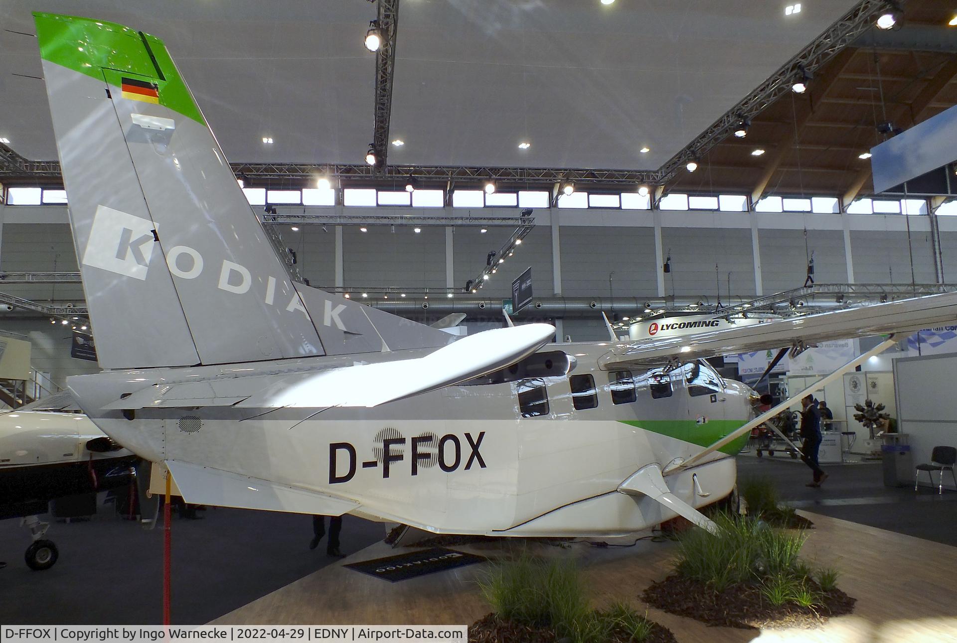 D-FFOX, 2019 Quest Kodiak 100 C/N 100-0268, Quest Kodiak 100 at the AERO 2022, Friedrichshafen