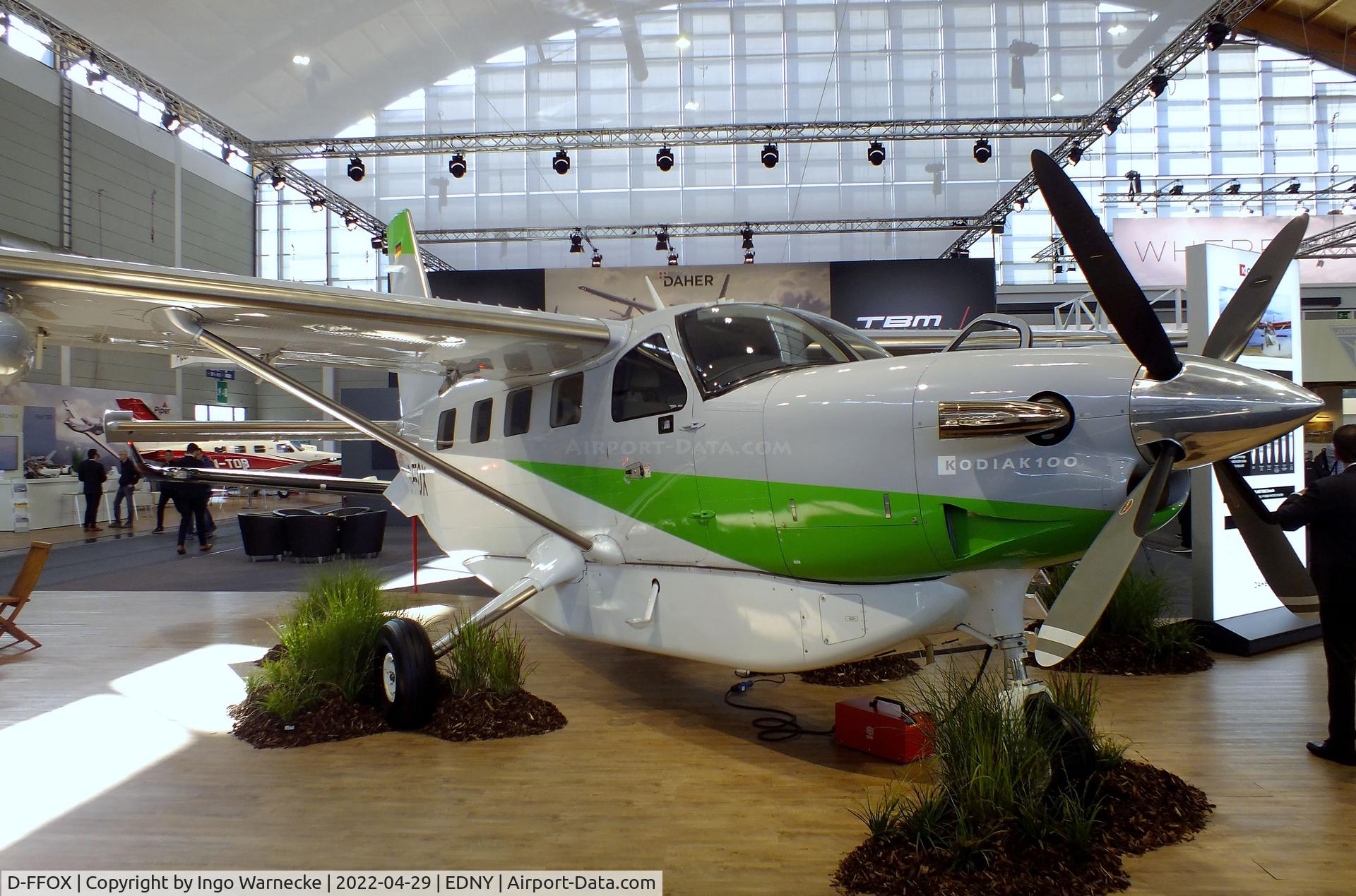 D-FFOX, 2019 Quest Kodiak 100 C/N 100-0268, Quest Kodiak 100 at the AERO 2022, Friedrichshafen