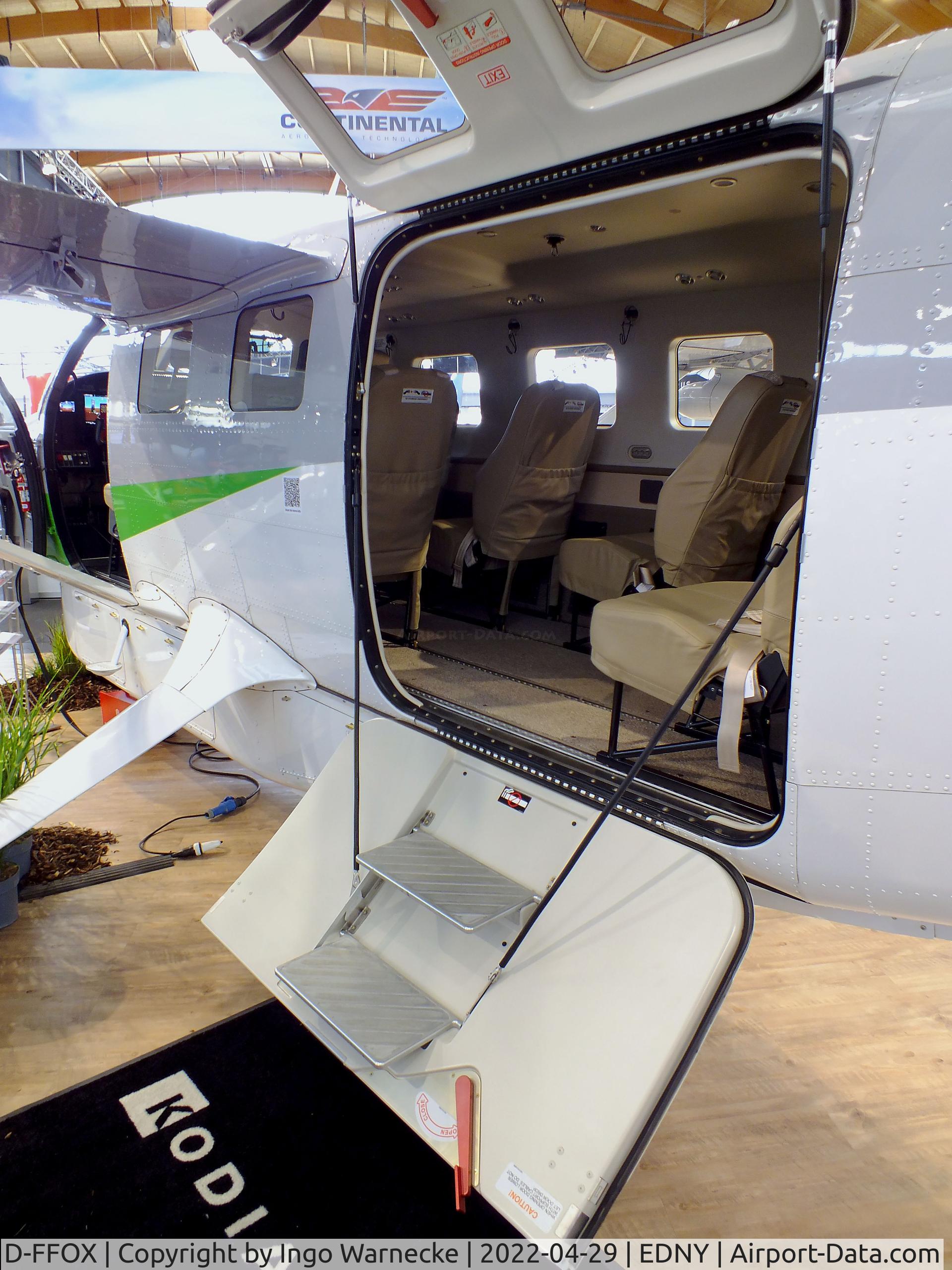 D-FFOX, 2019 Quest Kodiak 100 C/N 100-0268, Quest Kodiak 100 at the AERO 2022, Friedrichshafen  #i